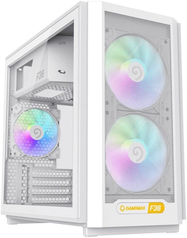 Корпус GameMax F36 WH (белый)