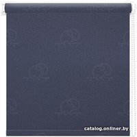 Рулонные шторы АС МАРТ Оксфорд 57x160 (графит)