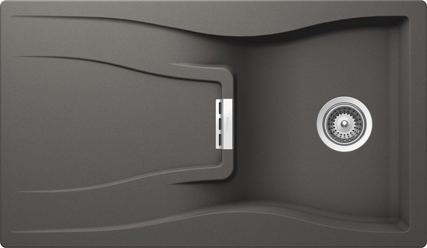 

Кухонная мойка Schock Waterfall 45D (серебристый камень)
