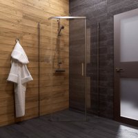 Душевой уголок Triton Дека 100x100 (хром, без поддона)