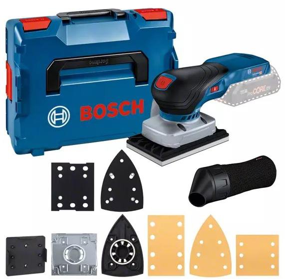 

Виброшлифмашина Bosch GSS 18V-13 Professional 06019L0101 (без АКБ, кейс)