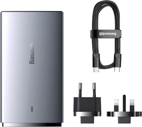

Сетевое зарядное Baseus GaN5 Pro Ultra-Slim Fast Charger C+U 65W CCGP150113 (китайская версия)
