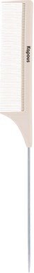 Расческа гребень Kapous Парикмахерская с металлическим хвостиком Pом 230*27 мм