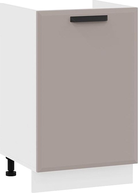 

Шкаф напольный Трия Тиана 1Н5М (белый/мокко супермат)