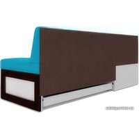 Угловой диван Мебель-АРС Нотис левый 207x82x132 (синий)