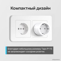 Умная розетка TP-Link Tapo P115