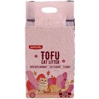 Наполнитель для туалета Emily Pets Tofu с персиком 6 л