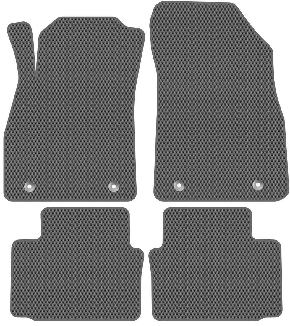 

Комплект ковриков для авто Alicosta Opel Insignia I (седан / 0G-A) 2008 - 2013 (серый, ромб)