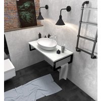  1Марка Столешница Grunge Loft 100 У85841 (бетон светлый)