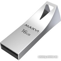 USB Flash Maxvi MK2 16GB (серебристый)