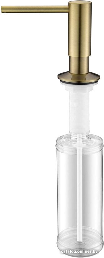 Дозатор для моющего средства Paulmark Decus D004-BR (бронзовый)