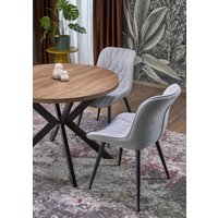 Кухонный стол Halmar Peroni 100-250/100/75 (орех/черный) в Гродно