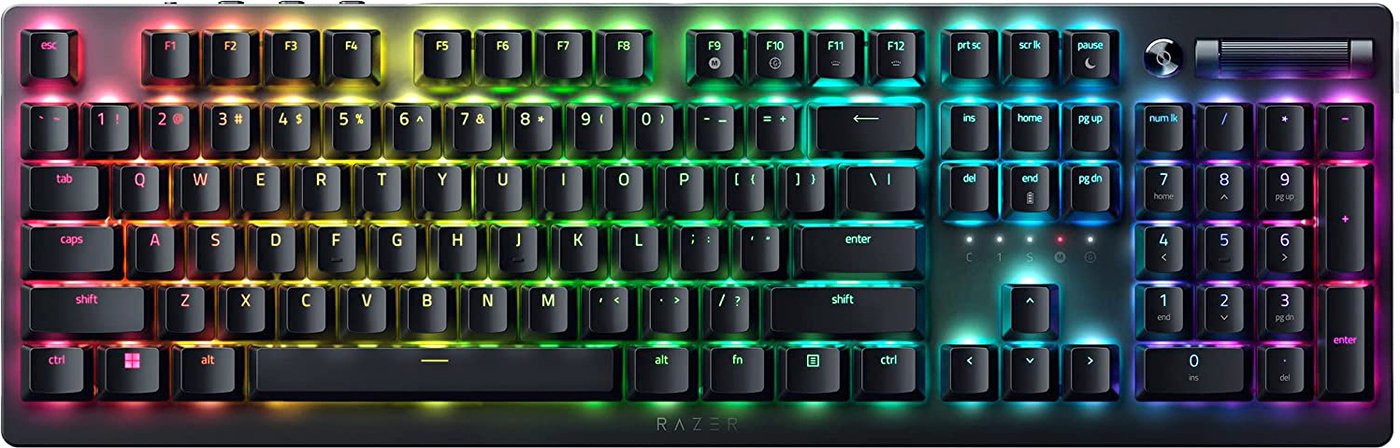 

Клавиатура Razer Deathstalker V2 Pro Wireless (Razer Low Profile Optical Red, нет кириллицы)