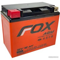 Мотоциклетный аккумулятор Fox 1212 YTX12-BS (12 А·ч)