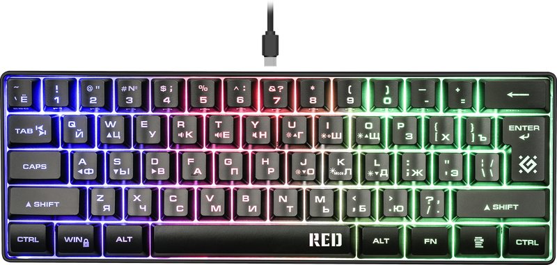 

Клавиатура Defender Red GK-116