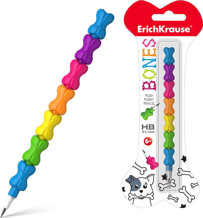 

Простой карандаш Erich Krause Bones НВ 48053