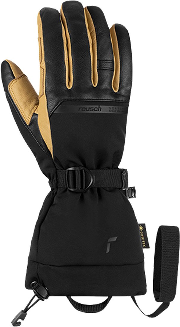 

Горнолыжные перчатки Reusch Discovery Gore-Tex Touch-Tec 6202305-7490 (р-р 8, Black/Camel)