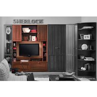 Стенка Глазов Sherlock 1 МЦН (орех шоколадный)