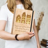 Ежедневник Творческая мастерская "Пуговка" Анастасии Минич А5 Домики