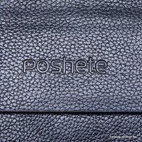 Мужская сумка Poshete 250-1346-1-BLK (черный)