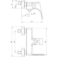 Смеситель Deante Hiacynt BQH A40M
