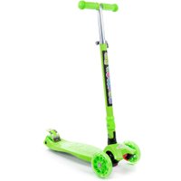 Двухколесный детский самокат Полесье Со складной ручкой 0072C 94391 (зеленый)