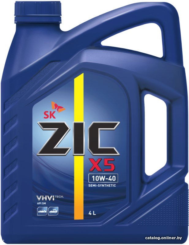 Моторное масло ZIC X5 Diesel 10W-40 4л