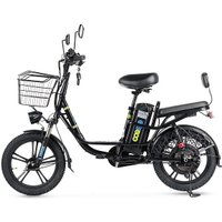 Электровелосипед Eltreco Khan 1 (черный)