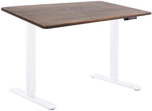 

Стол для работы стоя ErgoSmart Wooden Manual DESKFIT DF100 1300х750х27 мм (прямой край, дуб мореный/белый)