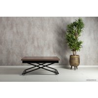 Стол-трансформер Levmar Accord D69/S53 (дуб шамони темный/черный)