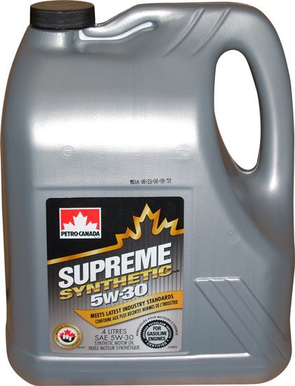 

Моторное масло Petro-Canada Supreme Synthetic 5W-30 4л