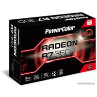 Видеокарта PowerColor Radeon R7 360 2GB GDDR5 (AXR7 360 2GBD5-DHE/OC)