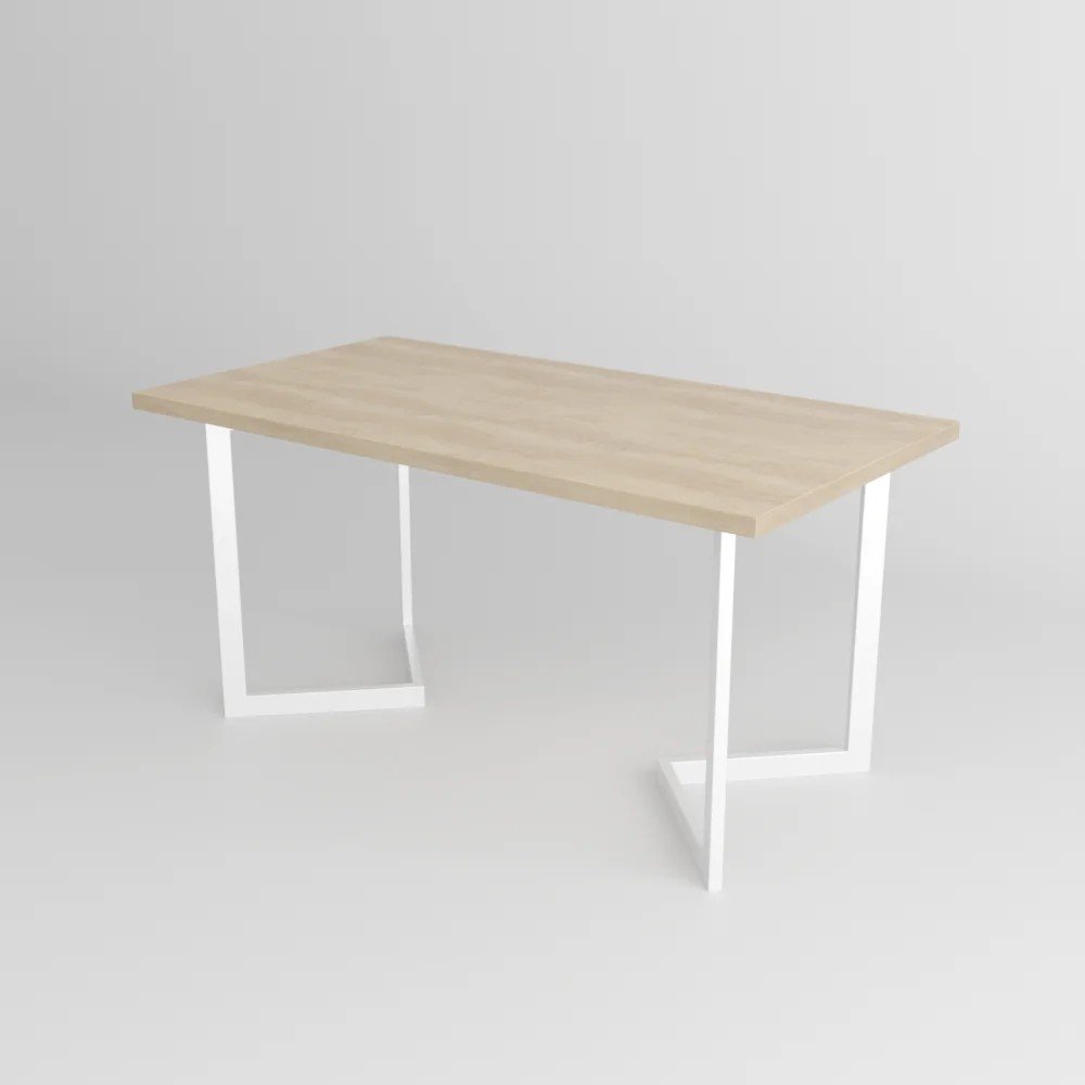 

Стол TMB Loft Броуден разборный 1380x700 18 мм (дуб небраска натуральный/белый)