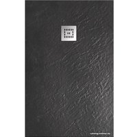 Душевой поддон BelBagno TRAY-MR-UNO-AH-120/90-35-NERO-CR 120x90