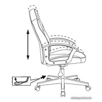 Игровое (геймерское) кресло Zombie 11LT (черный/синий)