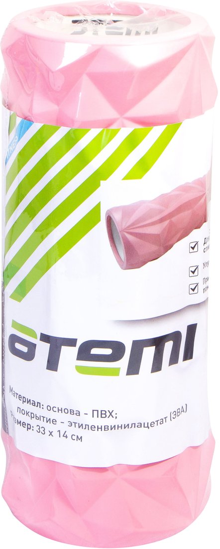 

Массажный ролик-валик Atemi AMR02P (розовый)