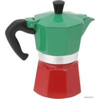 Гейзерная кофеварка Bialetti Moka Express Tricolor (3 порции)