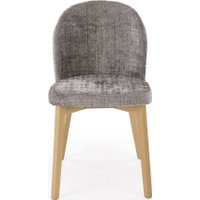Стул Halmar Basso (серый/дуб натуральный)