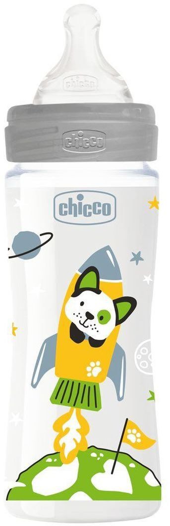 

Бутылочка для кормления Chicco Well-Being Uni 00028637300000 (330 мл)