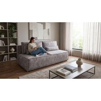 Диван Krones Титан мод.1 Loft (велюр кофейно-серый)