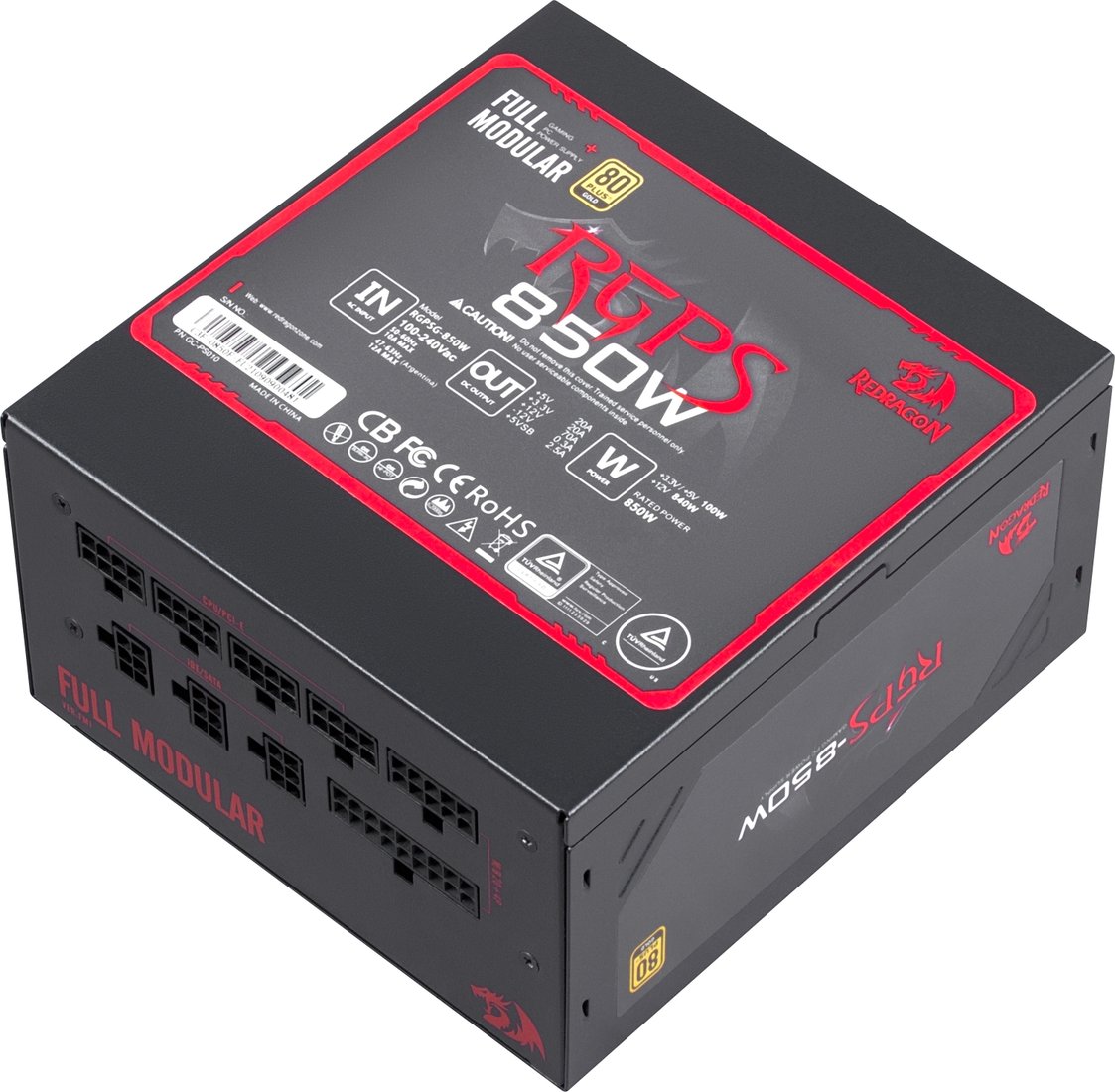 

Блок питания Redragon RGPS-850W 70489