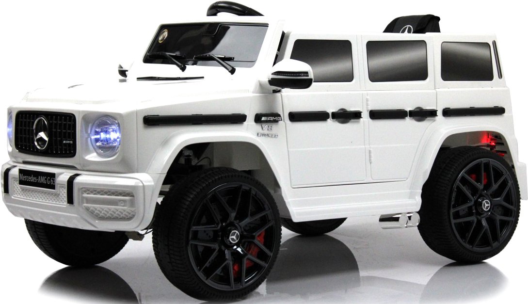 

Электромобиль RiverToys Mercedes-Benz G63 O111OO (белый)