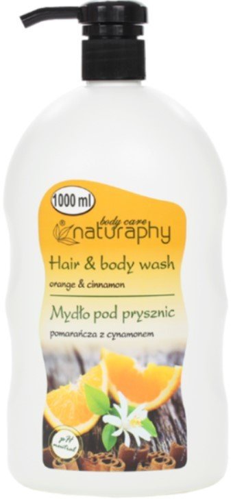 

Naturaphy Гель для душа Корица & Апельсин С дозатором 1 л