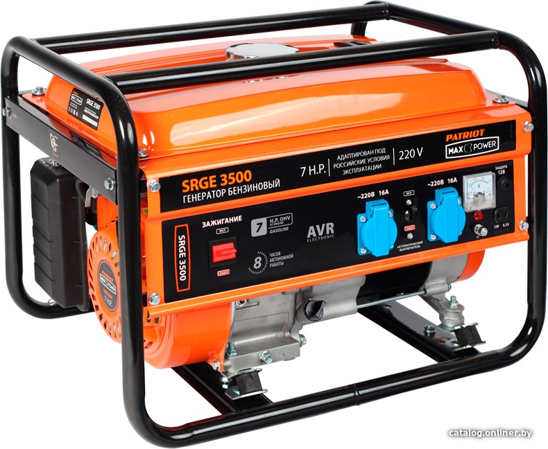 

Бензиновый генератор Patriot Max Power SRGE 3500