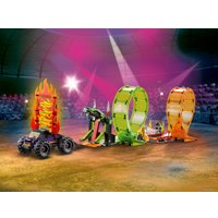 Конструктор LEGO City 60339 Трюковая арена Двойная петля