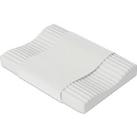 Ортопедическая подушка Mio Tesoro Premium Ribbet 55х35х10/8 (бабл белый)