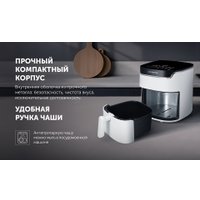 Аэрогриль (аэрофритюрница) Polaris PAF 5502 (белый)