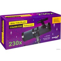 Телескоп Levenhuk Blitz 114s Plus