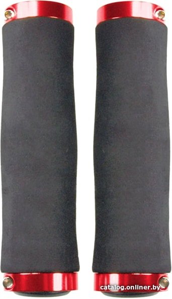 Грипсы Haiwey 145210 (черный/красный)