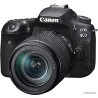 Зеркальный фотоаппарат Canon EOS 90D Kit 18-135 IS USM (черный)